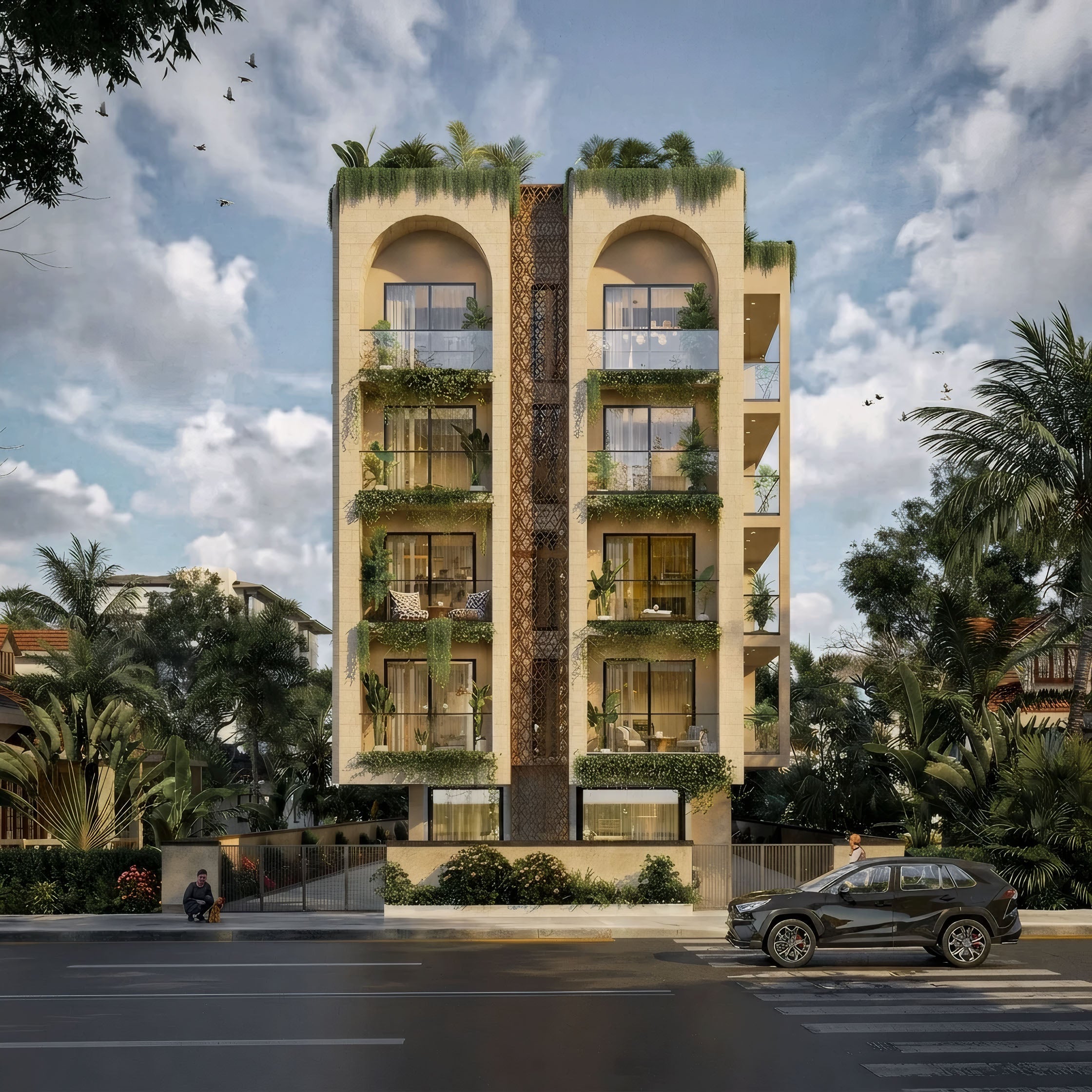 Twenty-three residences,<br>one address by the sea.